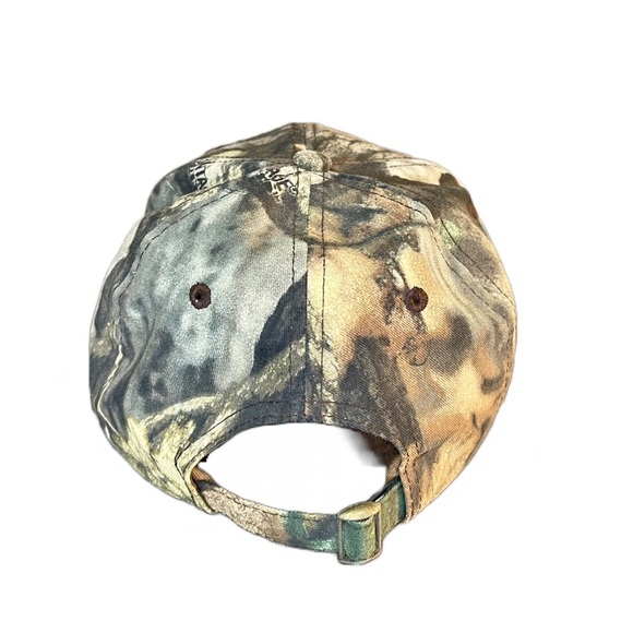 Recipe For Turkey Site Turkey Hunter Camouflage Heavy Canvas Snapback Cap OSFM - Picture 3 of 6